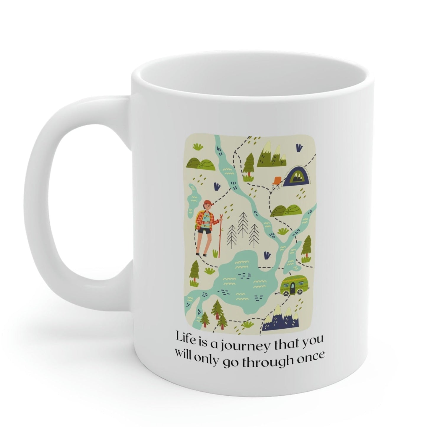 Life's Voyage Coffee and Tea Mug