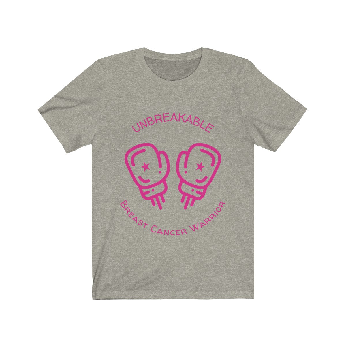 Durable Pink Ribbon Awareness Tee Shirt