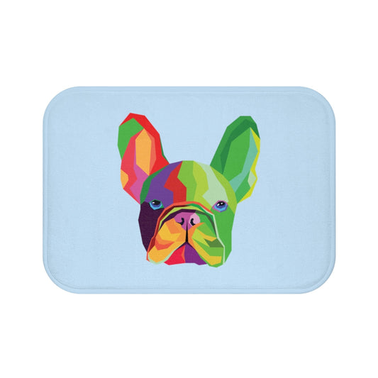 Vibrant Canine Bathroom Rug