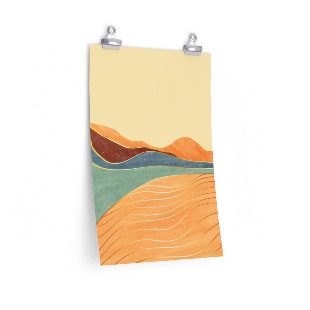 Premium Matte Vertical Posters of Tuscany's Scenery