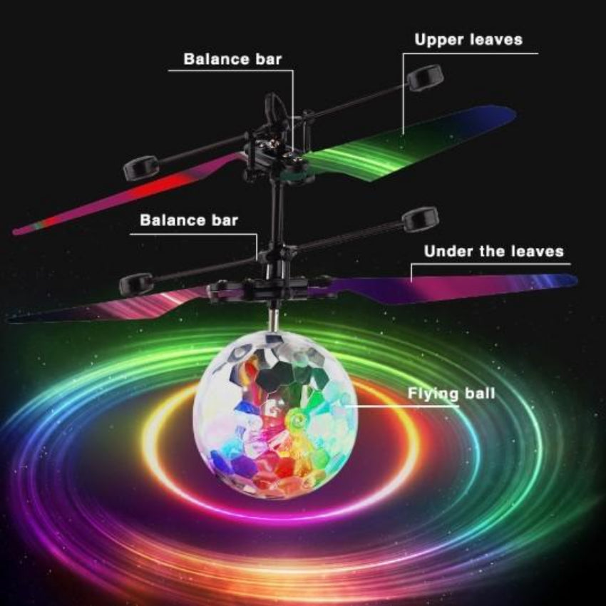 Mini LED Flashing Flying Ball