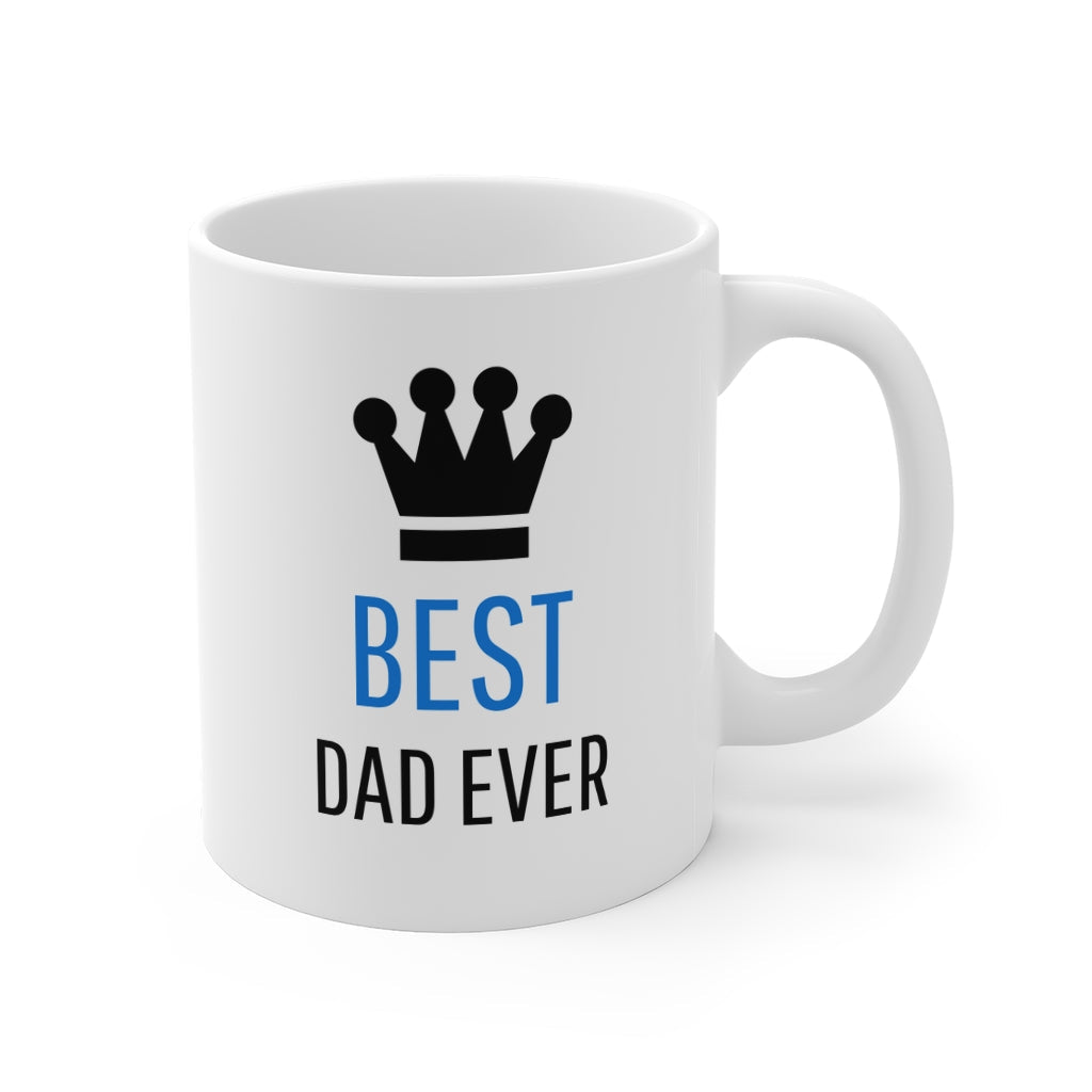 Crowned Coffee Mug for the Ultimate Father