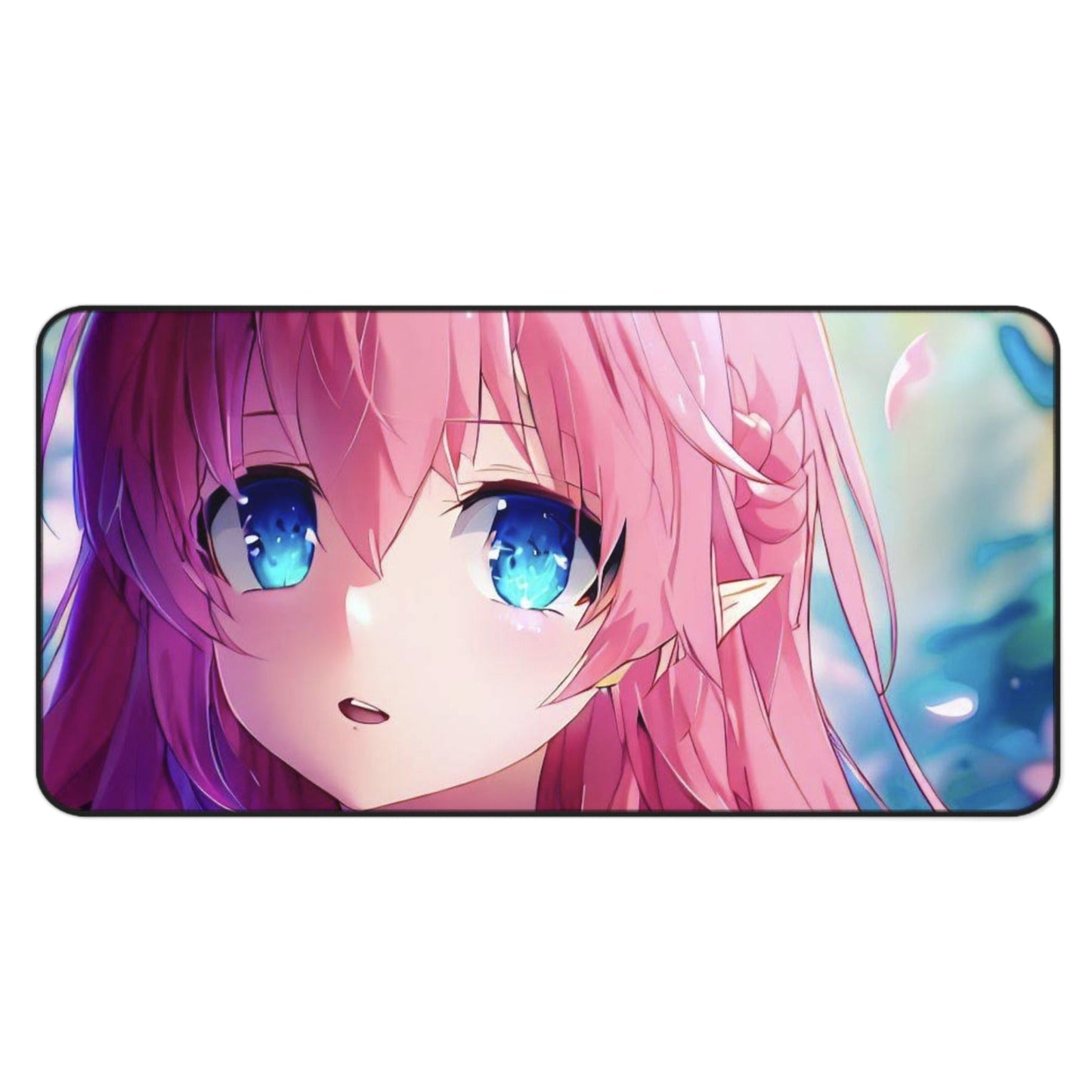 Mystical Anime Girl Large Mouse Pad for Computers
