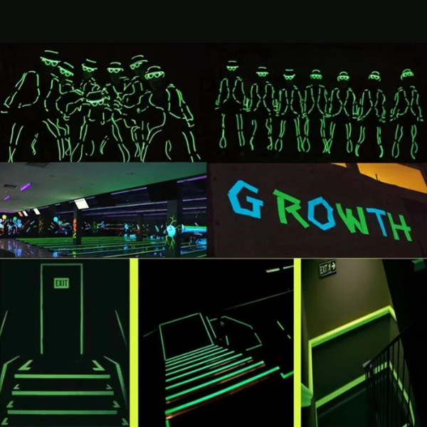 Halloween and Home Decoration Glow Tape - Enhance Your Spooky Décor