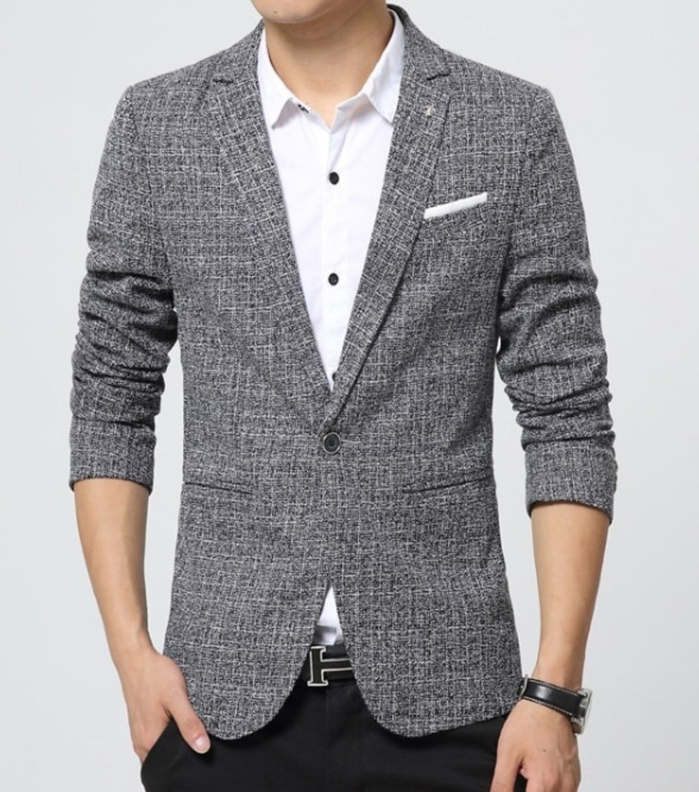 Houndstooth Classic Men's Blazer