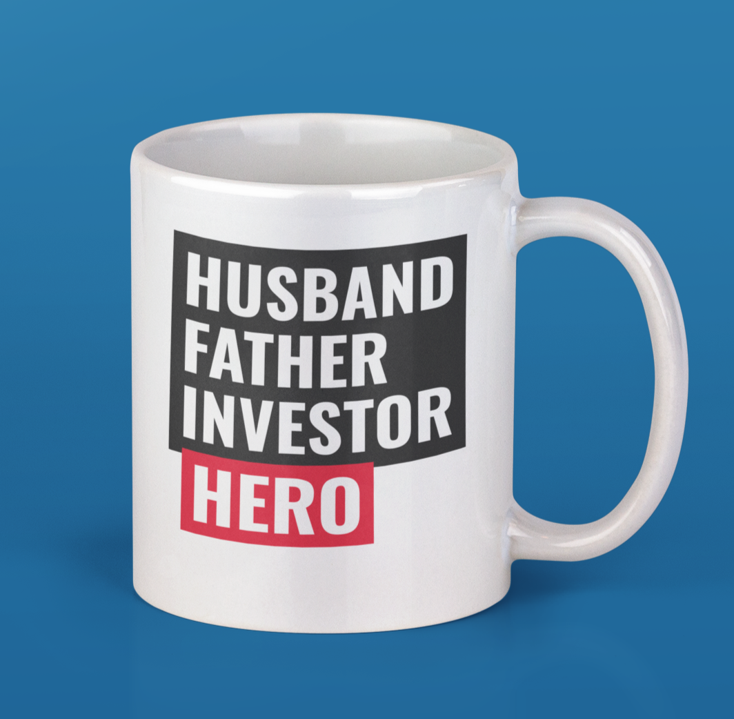 Husband, Father, Investor, Superhero Mug