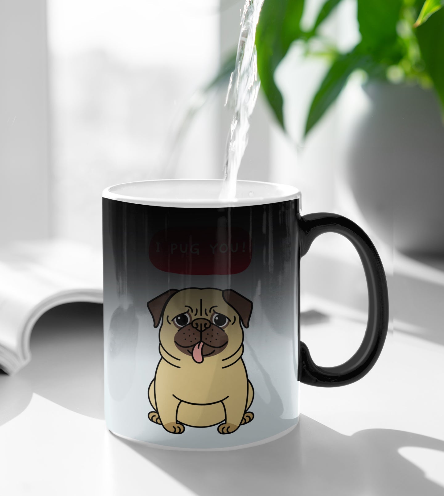Color Changing Puppy Mug: Heat-Sensitive Design to Show Your Love