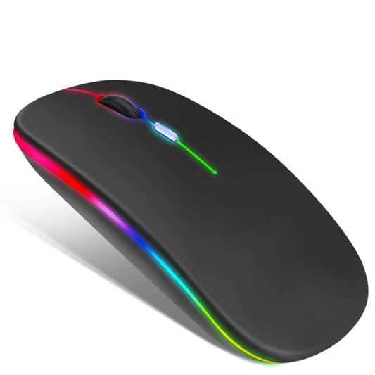 Wireless Bluetooth Mouse with RGB Functionality