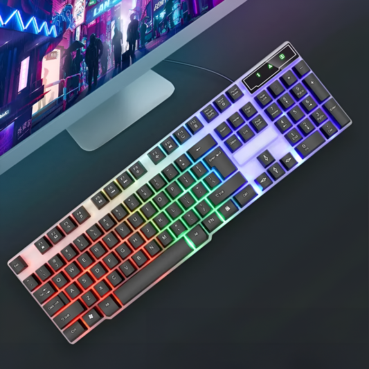USB Backlit Gaming Keyboard that Radiates Brilliance