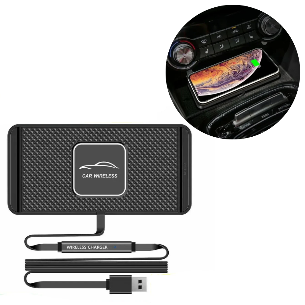 Slip-Resistant Rapid Wireless Charging Pad for Vehicles