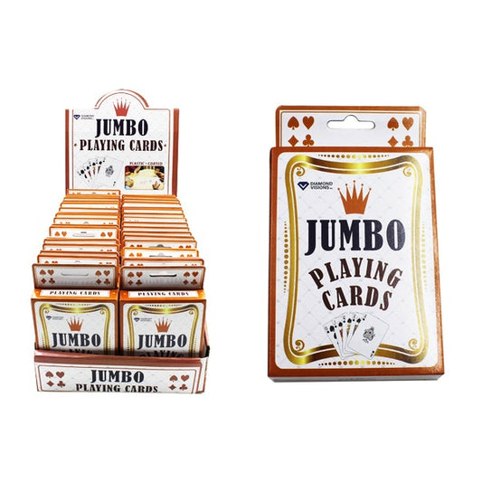 36-Pack of Large Playing Cards