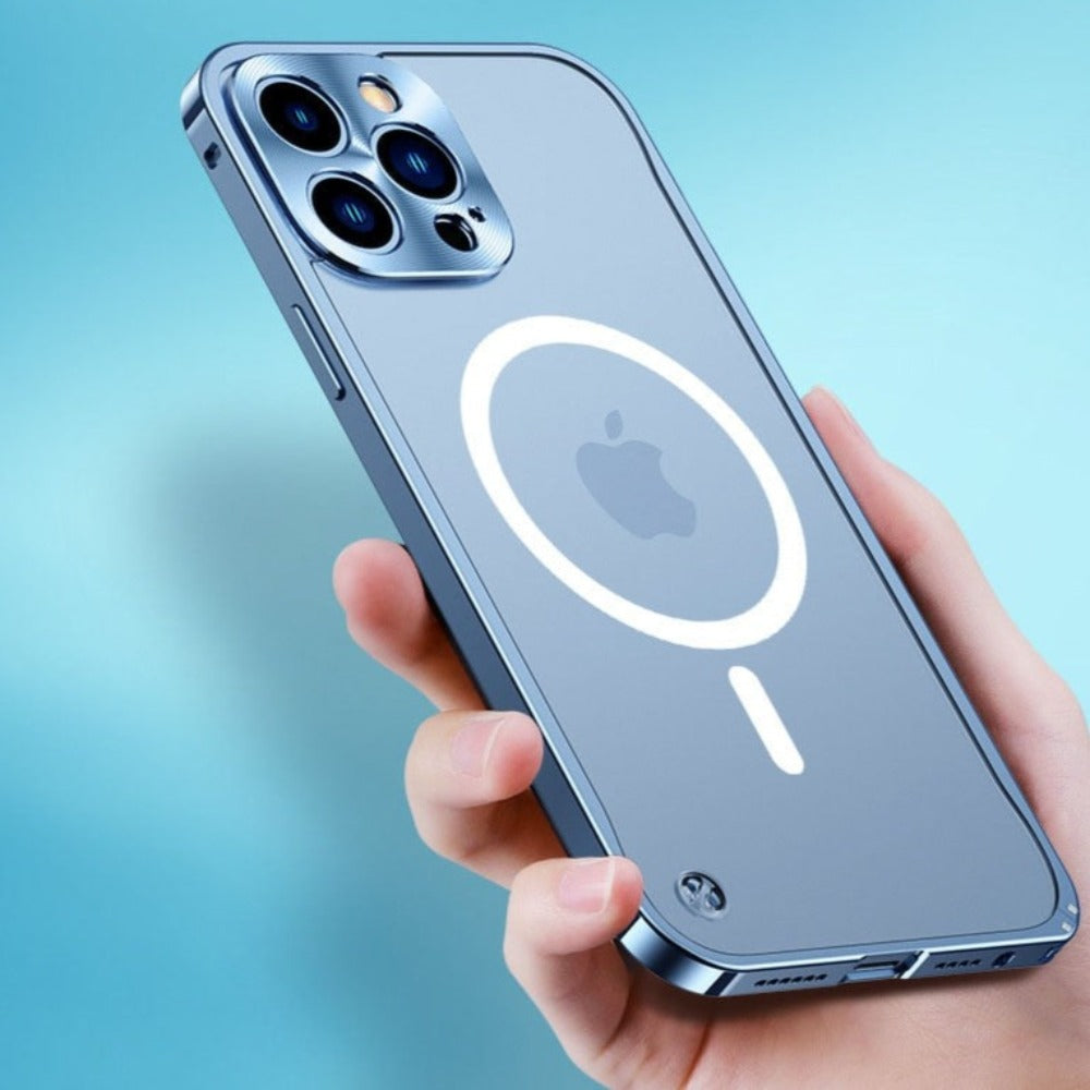 Metal Frame Premium Protective Case for iPhone: Enhancing Style and Durability