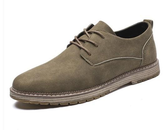 Casual Lace Up Shoes for Men in Faux Suede