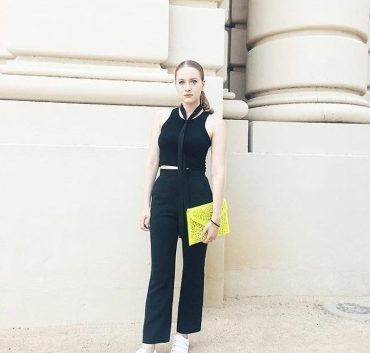 Chain Strap Laser-Cut Clutch by Coseey: A Revised Title