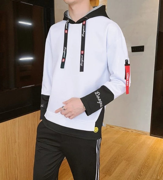 KPOP-Inspired Men's Fashion Hoodie