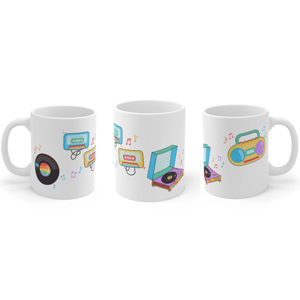 Classic Melodies Mug for Coffee and Tea