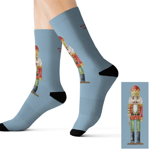 Festive Nutcracker Socks for the Holiday Season