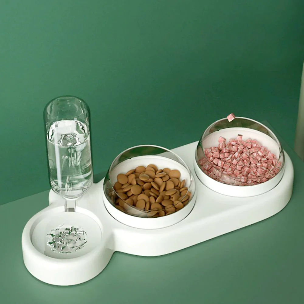 Automatic Tilted Pet Bowl Collection
