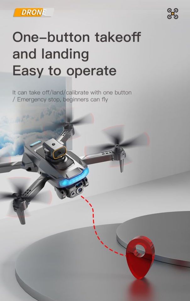 Smart Dual-Camera Ninja Phantom 15PRO Drone with Dragon-like Design