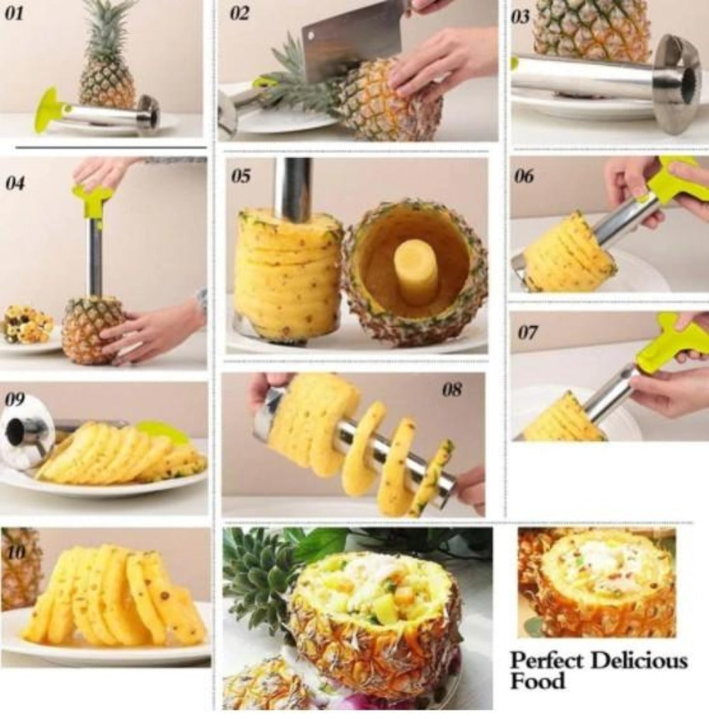 Pineapple Cutting Tool made of Stainless Steel