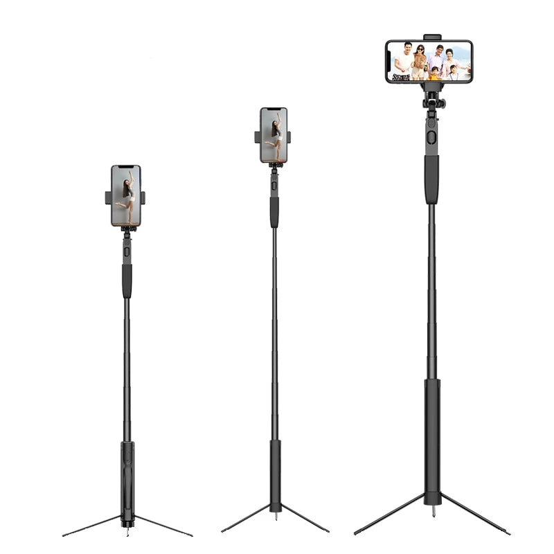 Bluetooth Mobile Phone Selfie Stick with Handheld Stabilization Feature