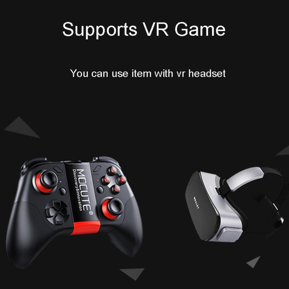 Dragon Virtual Reality Gaming 3D Headset with Wireless Gaming Controller