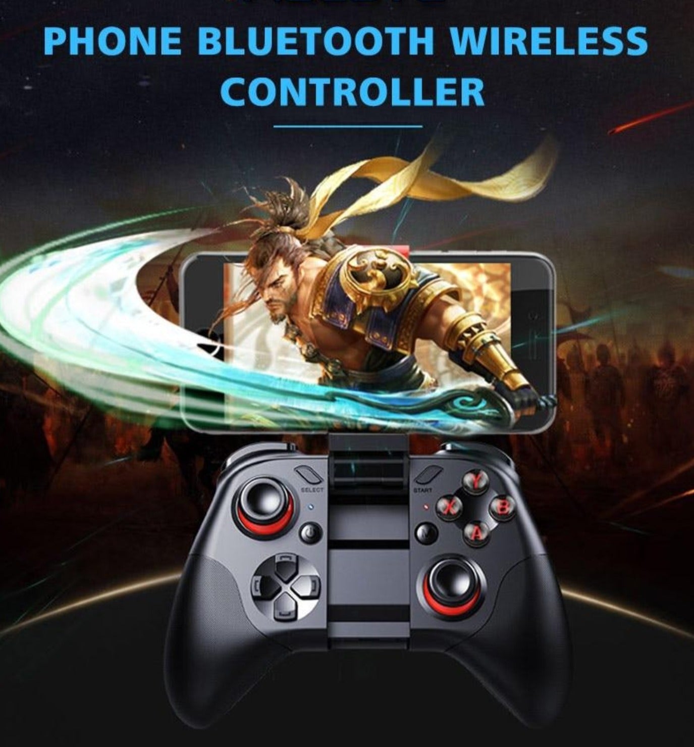 Dragon Virtual Reality Gaming 3D Headset with Wireless Gaming Controller