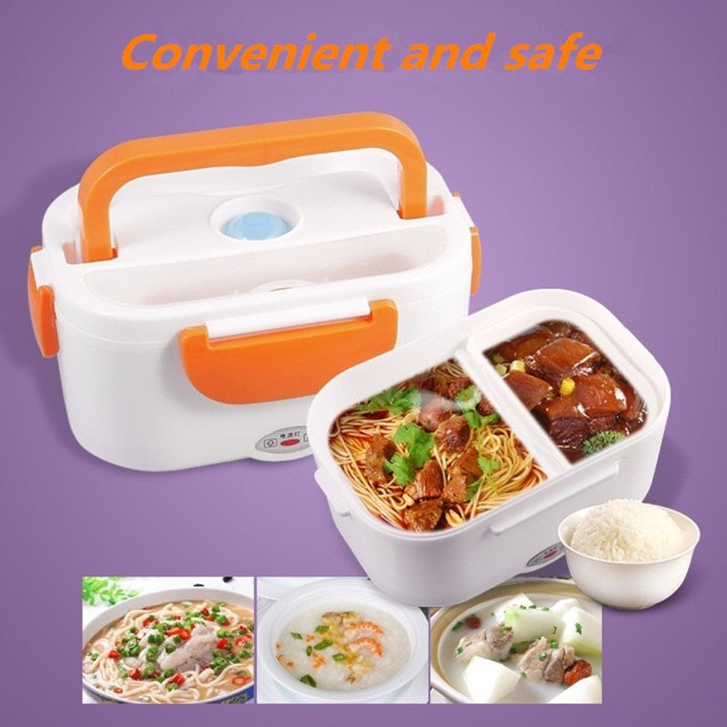 Heated Lunch Box - Portable and Mobile