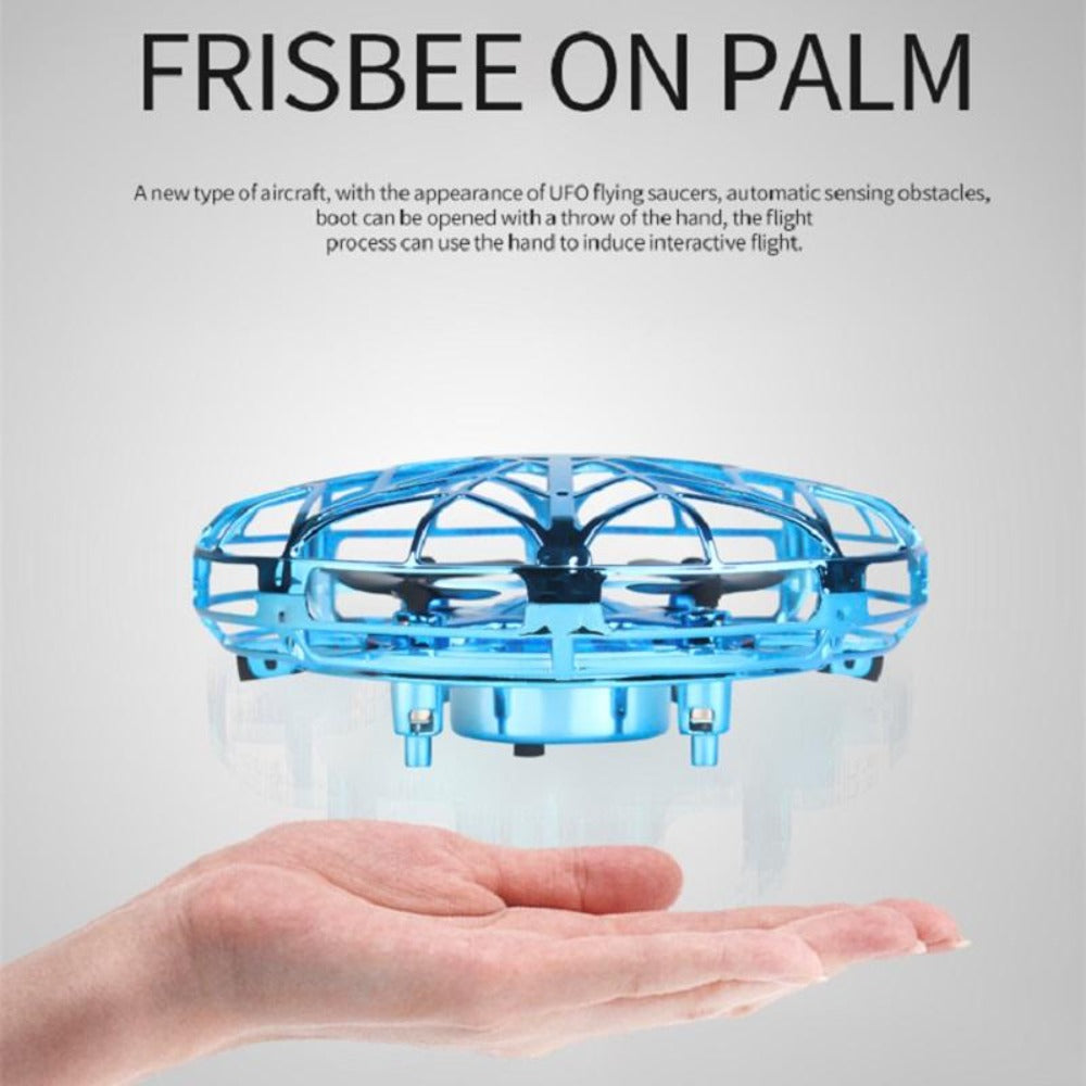 Gesture-Controlled Mini UFO Drone with Collision Avoidance - The Ninja Dragon
