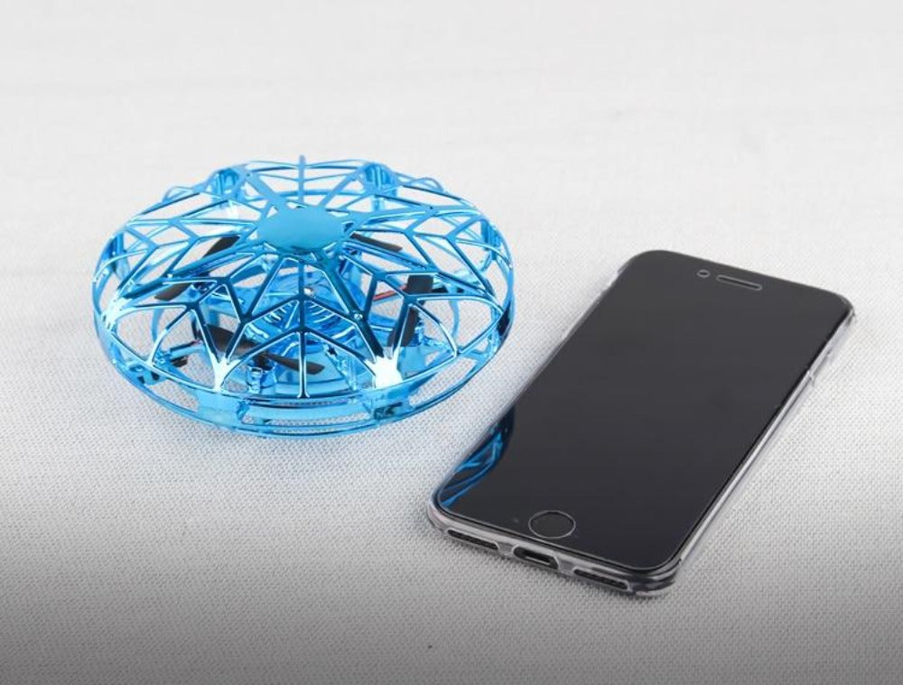 Gesture-Controlled Mini UFO Drone with Collision Avoidance - The Ninja Dragon