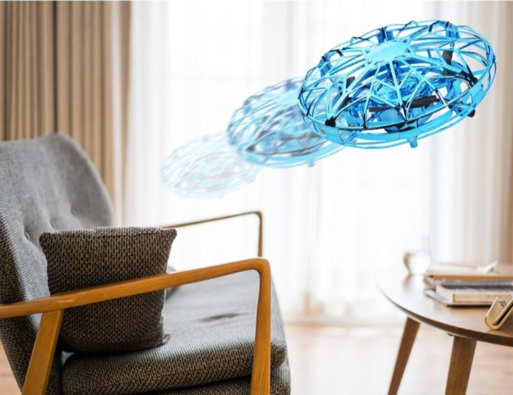 Gesture-Controlled Mini UFO Drone with Collision Avoidance - The Ninja Dragon