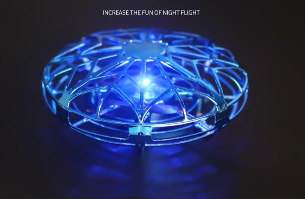 Gesture-Controlled Mini UFO Drone with Collision Avoidance - The Ninja Dragon