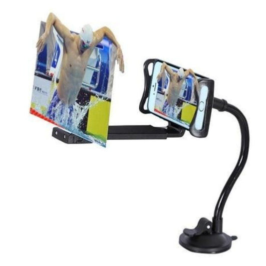 3D Mobile Phone Projection Magnifier - 12" Display with Stand