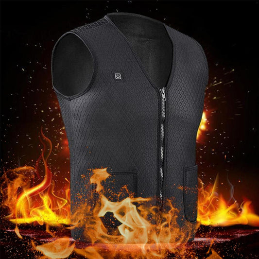 Smart Tech Fashion USB Heating Vest - Gender-Neutral Innovative Wearable Technology