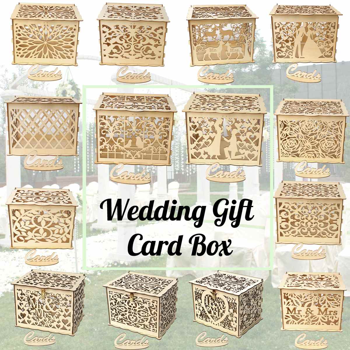 Gift Card Holder for Weddings