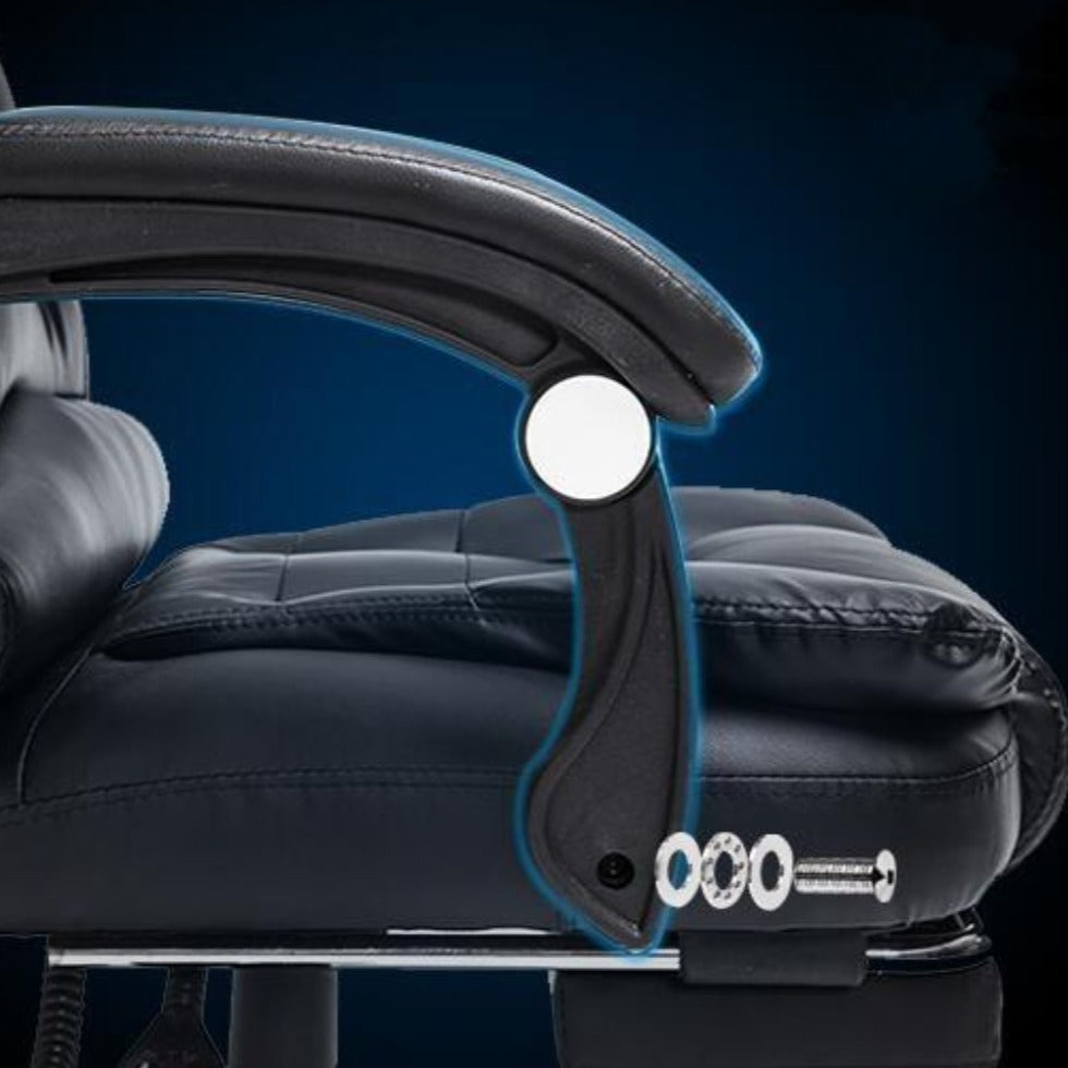 Deluxe Executive Massage Chair with Leg Support
