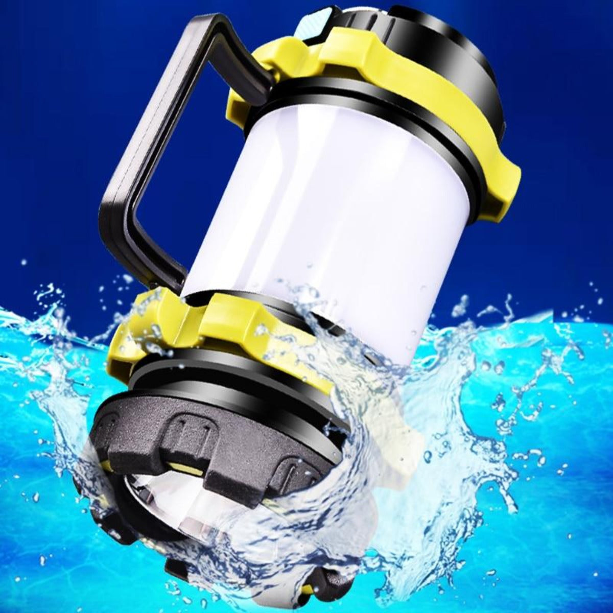 Multifunctional Portable LED Camping Lantern with Waterproof Features