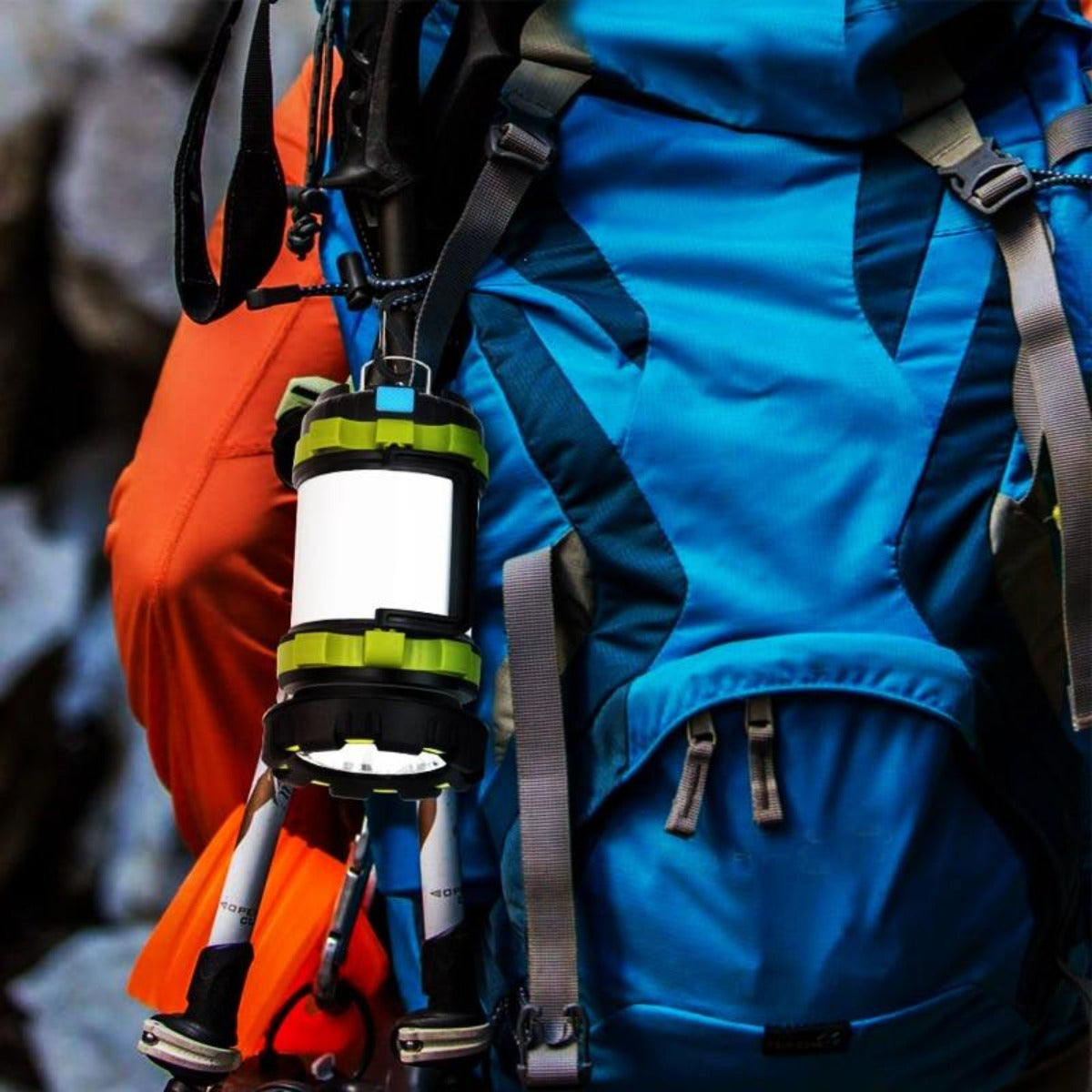 Multifunctional Portable LED Camping Lantern with Waterproof Features