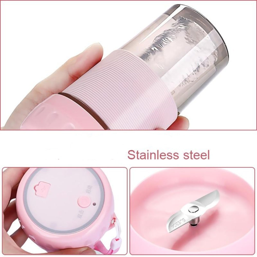 Compact Individual Blender for Creating Smoothies and Juices on the Go