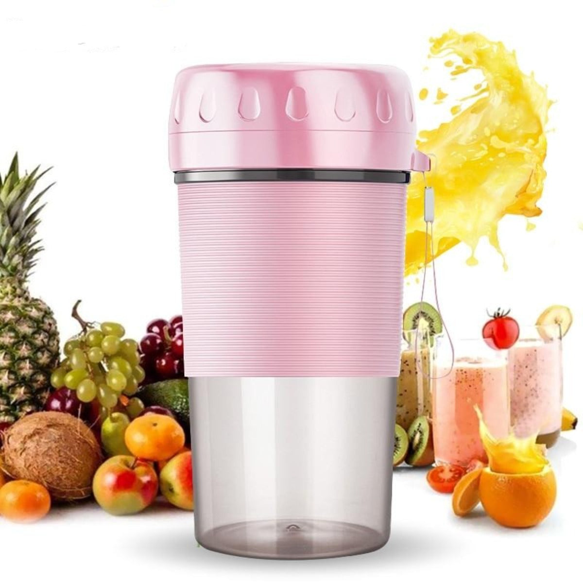 Compact Individual Blender for Creating Smoothies and Juices on the Go