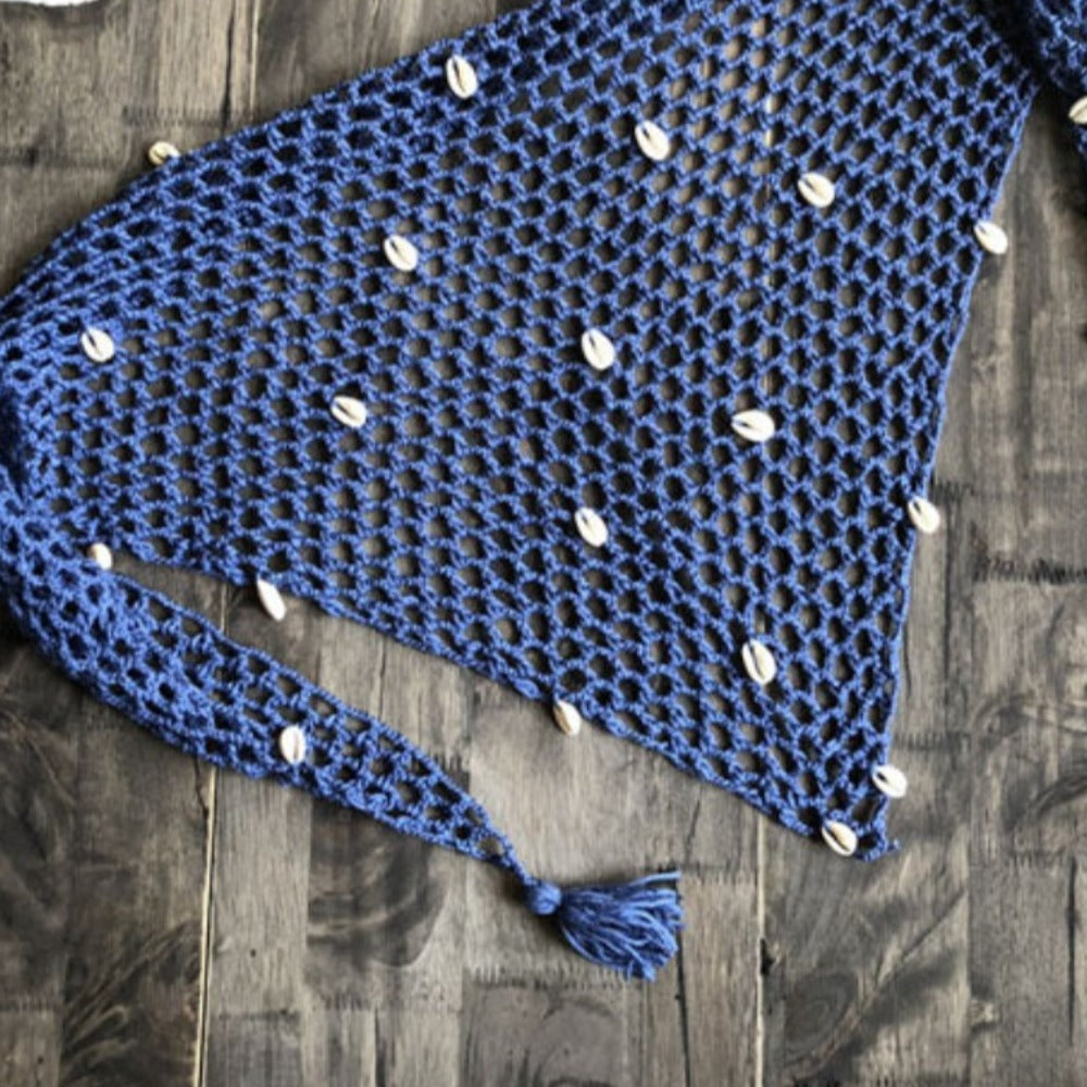 Crocheted Swimsuit Skirt Cover-up