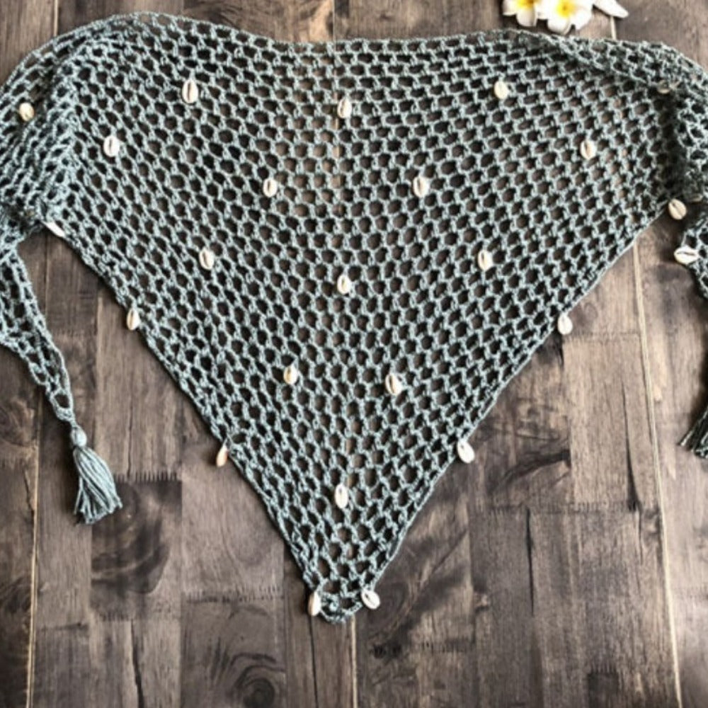 Crocheted Swimsuit Skirt Cover-up