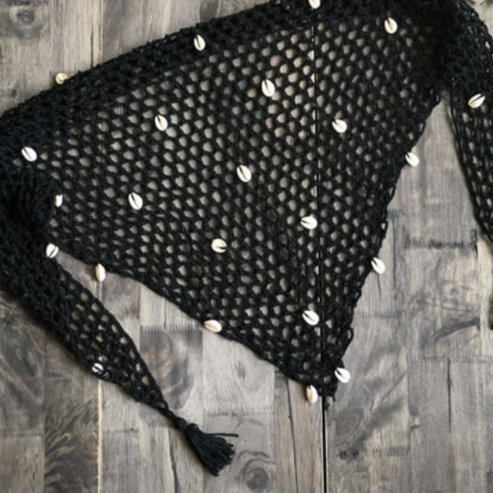 Crocheted Swimsuit Skirt Cover-up