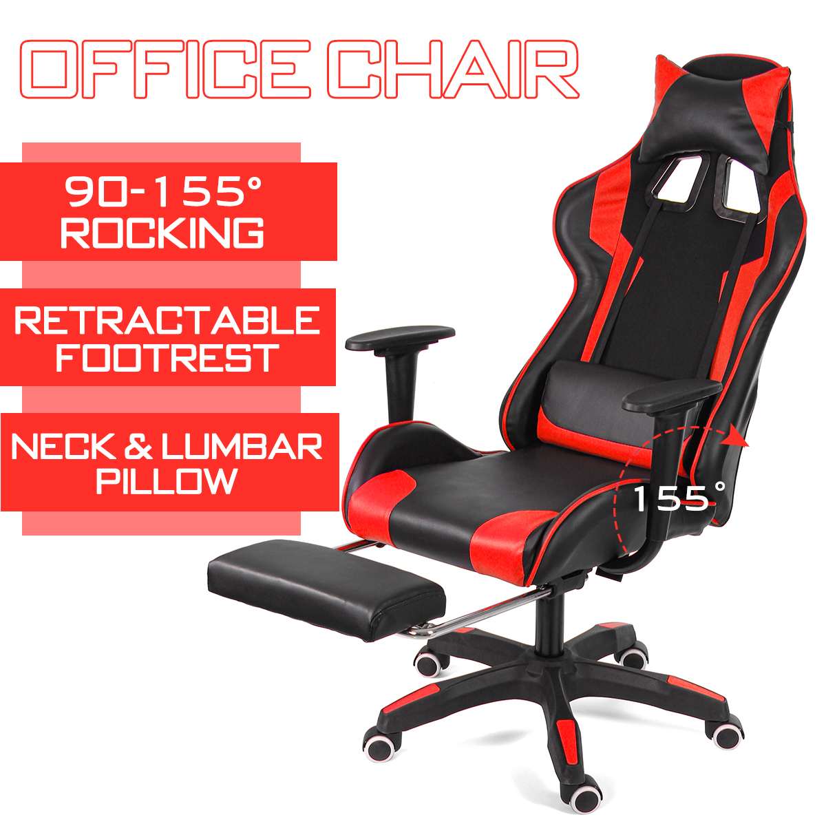Vegan Leather Gaming Chair - Ninja Dragon Edition
