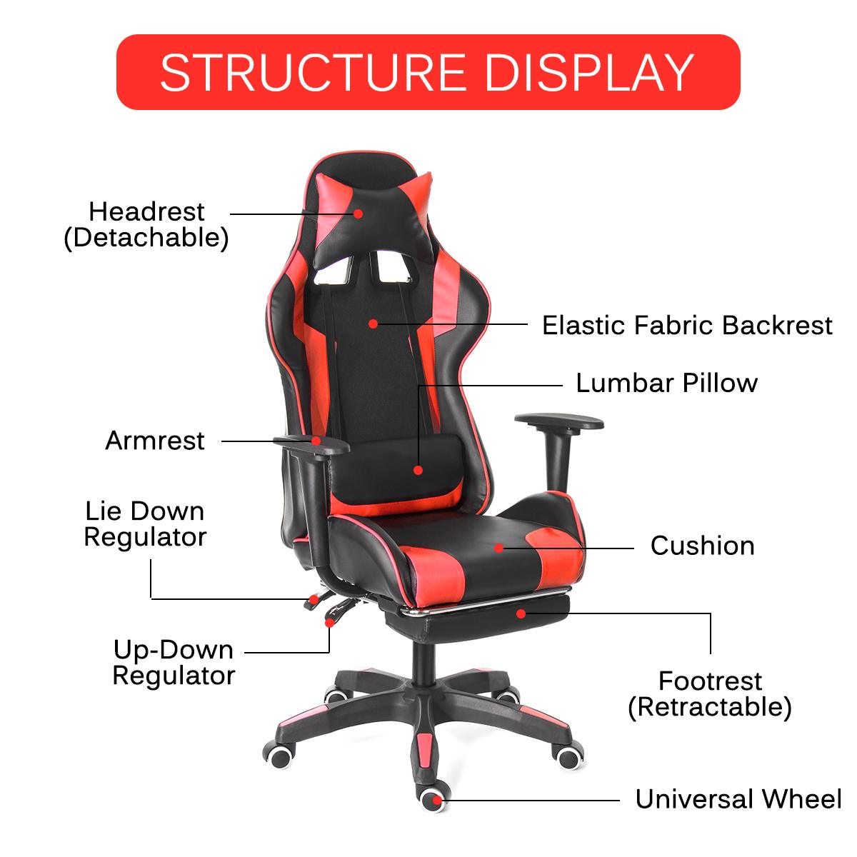 Vegan Leather Gaming Chair - Ninja Dragon Edition