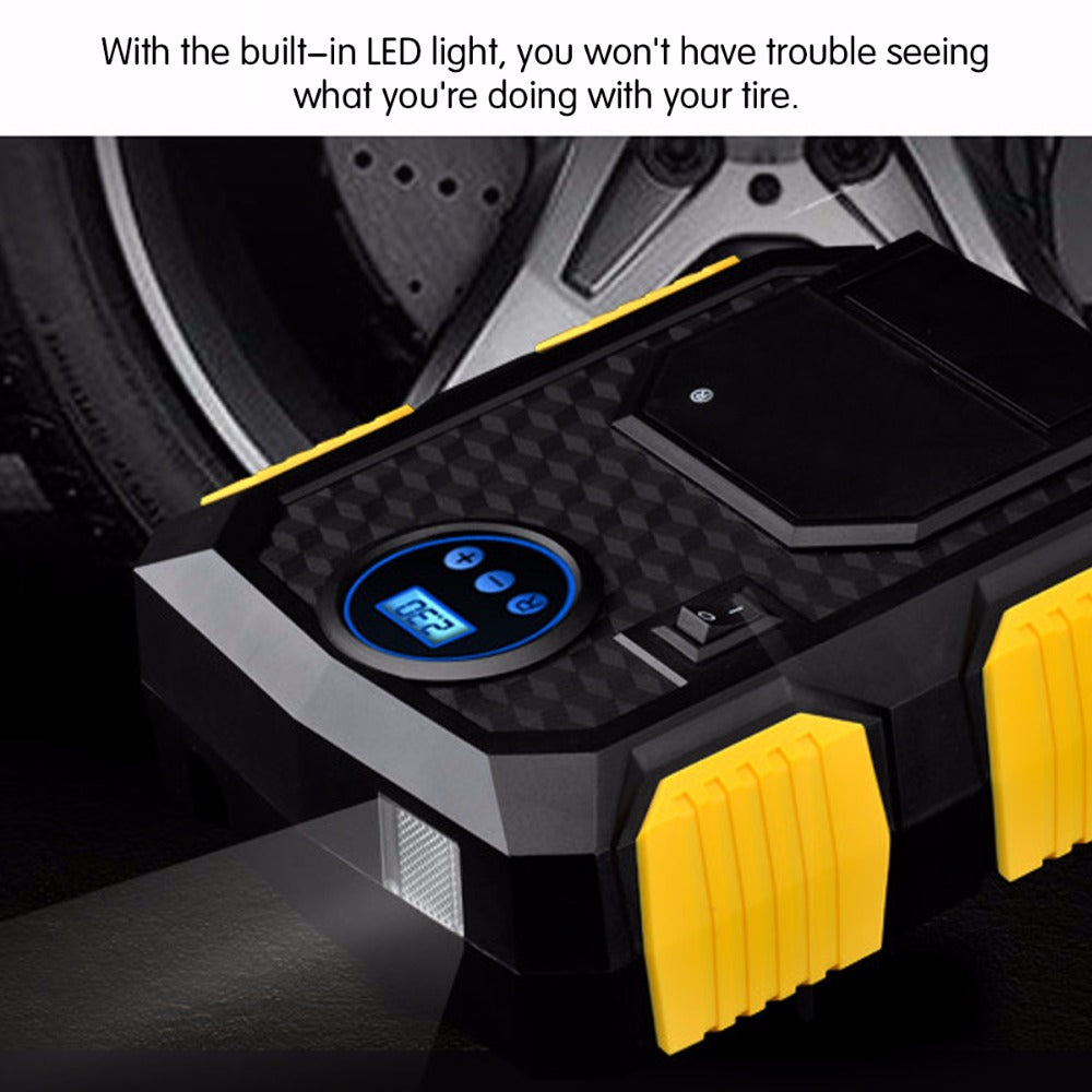 Portable 12V 150 PSI Air Pump for Inflating Tires