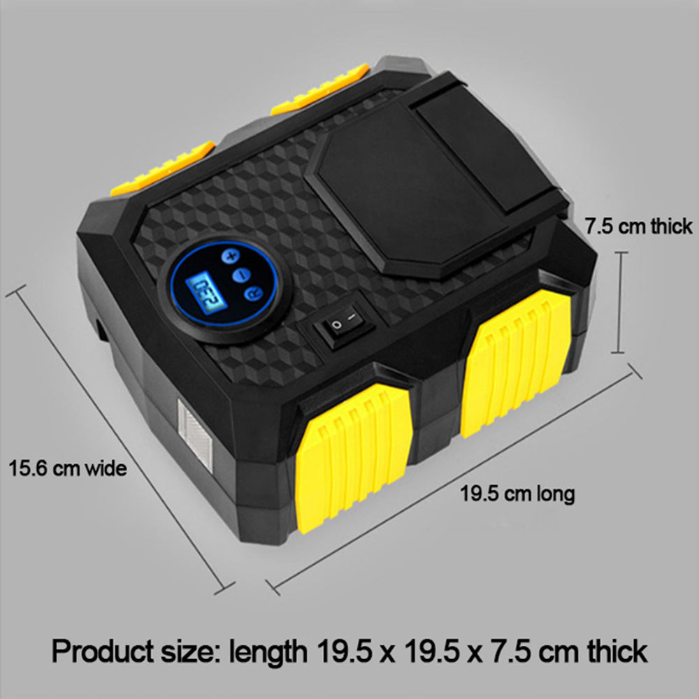 Portable 12V 150 PSI Air Pump for Inflating Tires