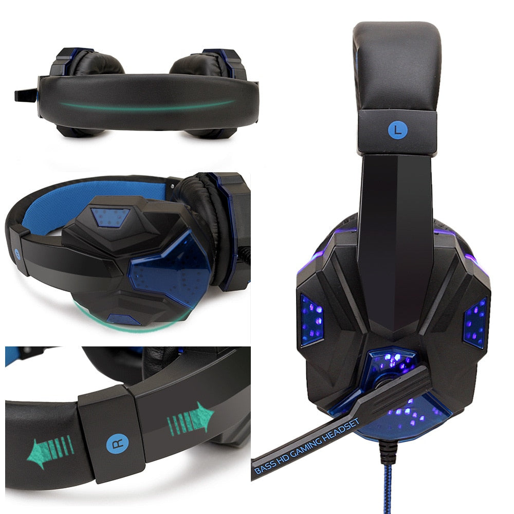 LED Gaming Headset Dragon G9800 - Revised Core Meaning Title
