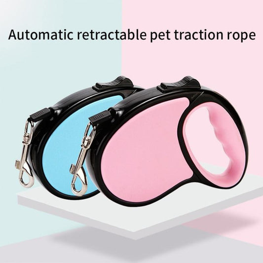 5-Meter Long Retractable Leash for Dogs made of Nylon
