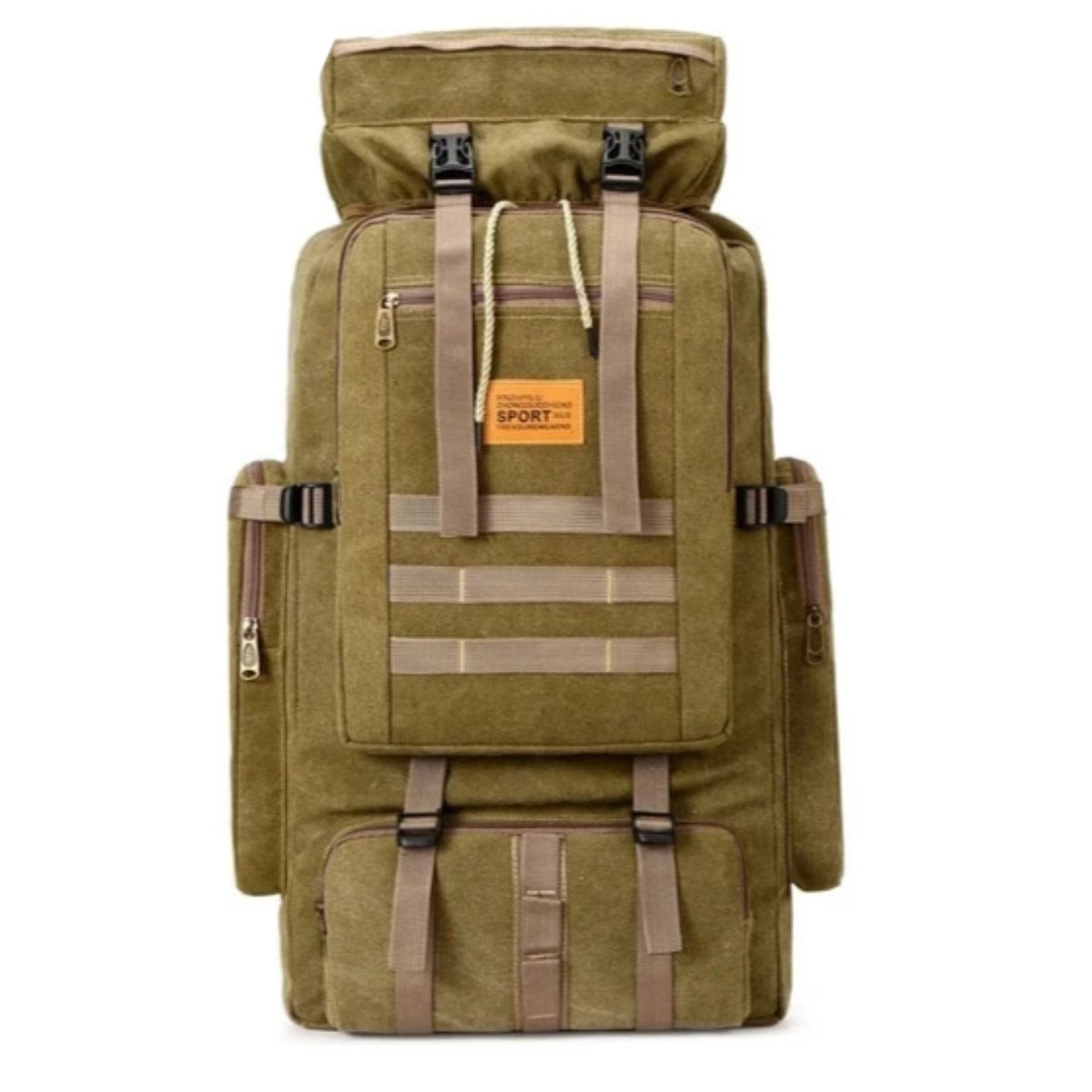 Large Capacity Waterproof Backpack for Outdoor Camping and Hiking (100L)